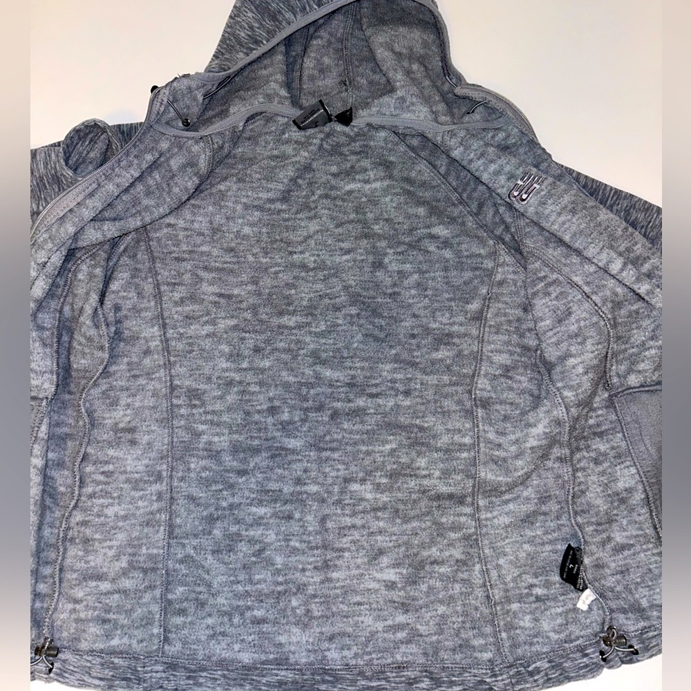 New Balance hooded women’s full zip fleece jacket‎ w/pockets sz Large - Picture 13 of 13
